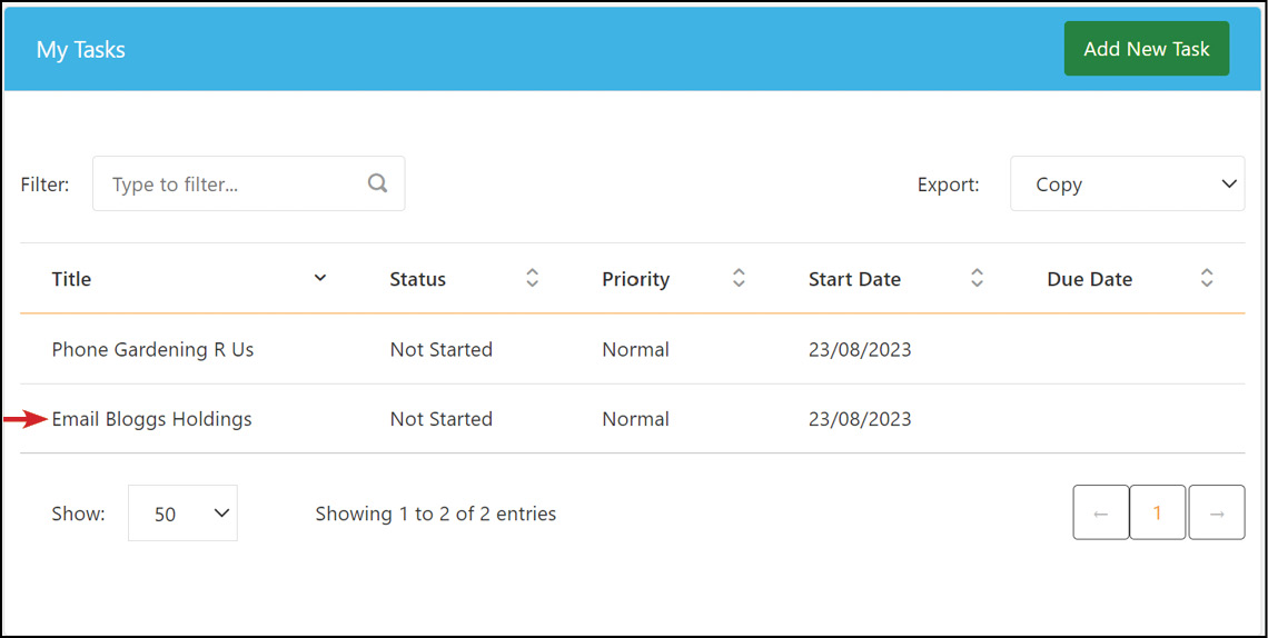 Dashboard New Task Added.jpg